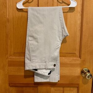 Light Khaki Mens J. Crew Flex Chino W31 L32